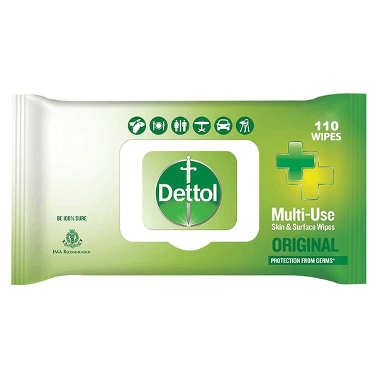 Dettol Multipurpose(Green) wipes 110pcs