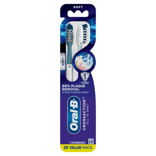 Oral-B Cross Action Soft Value Pack