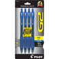 Pilot G-2 Gel Ink Pen 0.7mm 4 Pack
