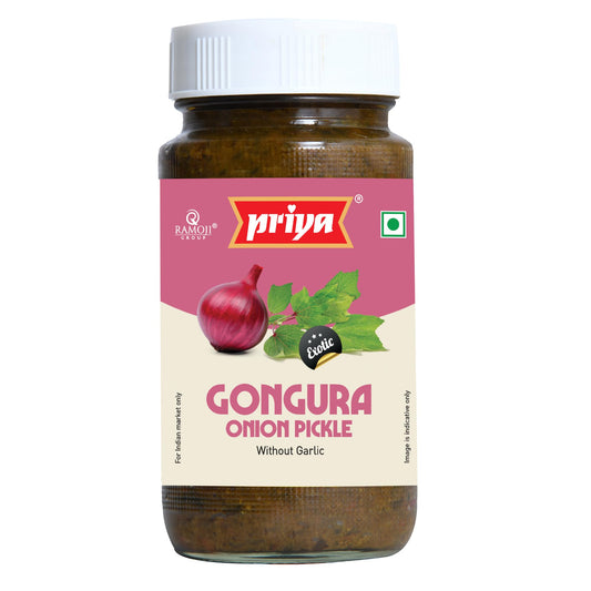 Priya Gongura Onion Pickle 300g