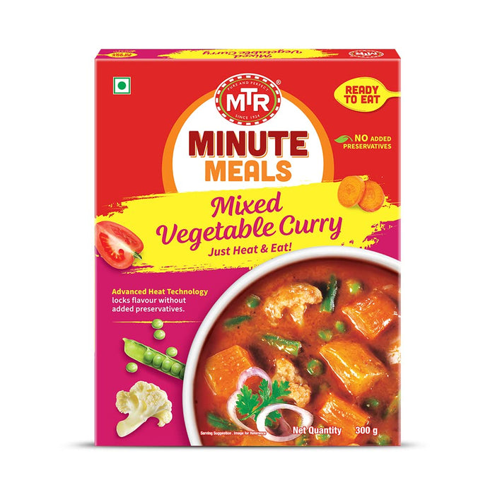 MTR Mixed Veg Curry RTE 300g