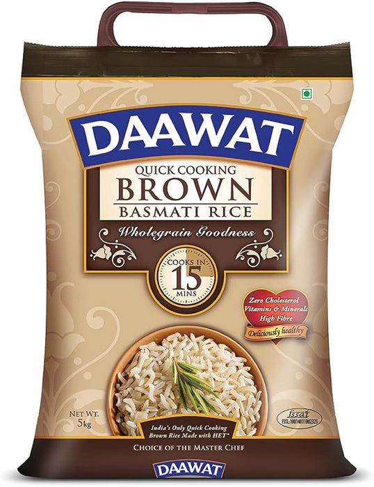 Daawat Brown Basmati Rice 5kg