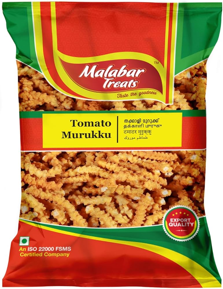 Malabar Treats Tomato Murukku 400gm