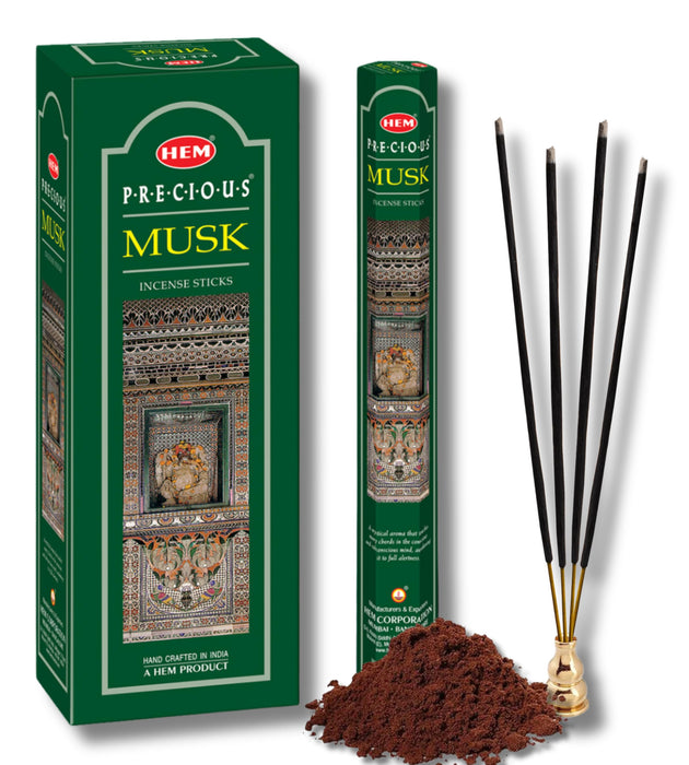 Hem Precious Musk Incense Sticks 100g