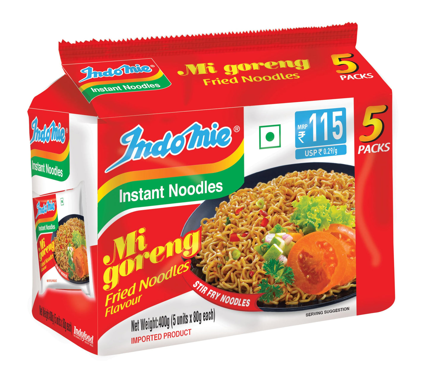 Indomie Instant Noodles 5 Packs