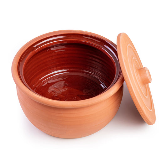 Clay Pot With Lid Big