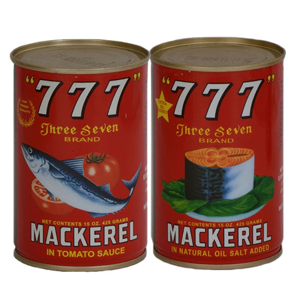 777 Mackerel Fish in Tomato Sauce 425g