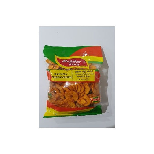 Malabar Treats Banana Chilly Chips 200g
