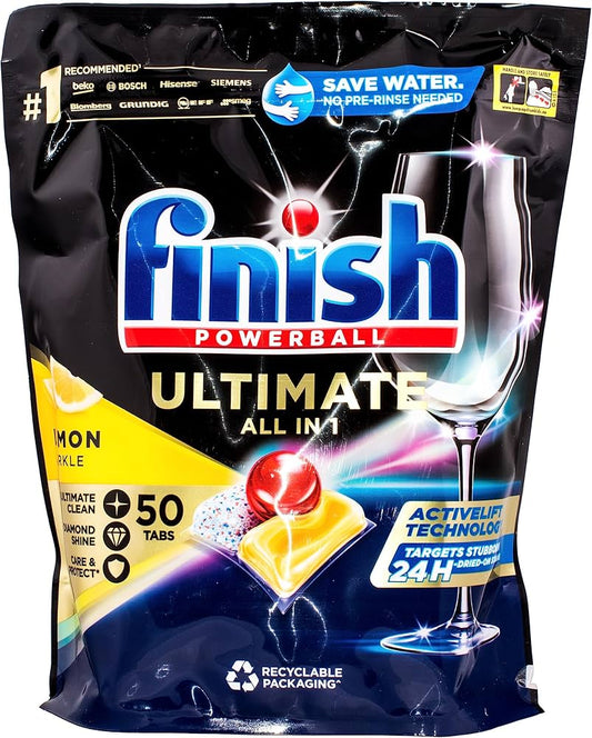 Finish Ultimate All in 1 Lemon 50 Tabs