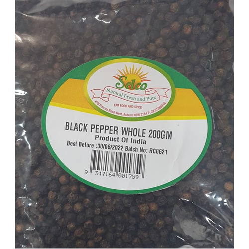 Selco Whole Pepper 200g