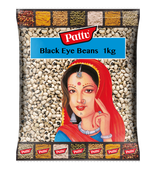 Pattu Black Eye Beans 1 kg