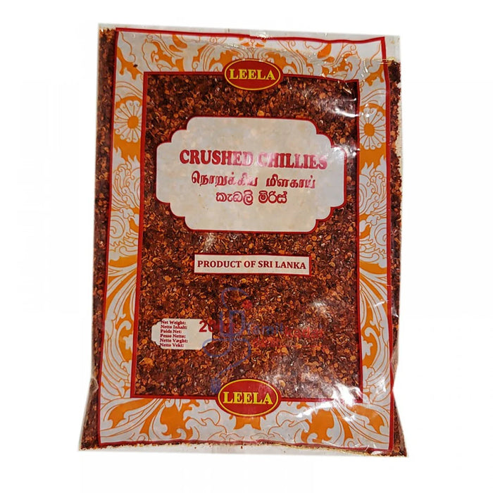 Leela Chilli Crushed Fine 200g