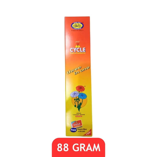 Cycle Brand Pure Agarbathi 3 in one 88g