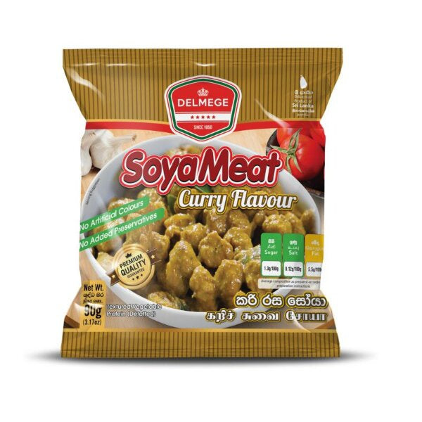 Delmege Soya Meat Curry Flavour 90g