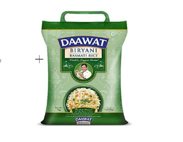 Daawat Biryani Basmati Rice 5kg