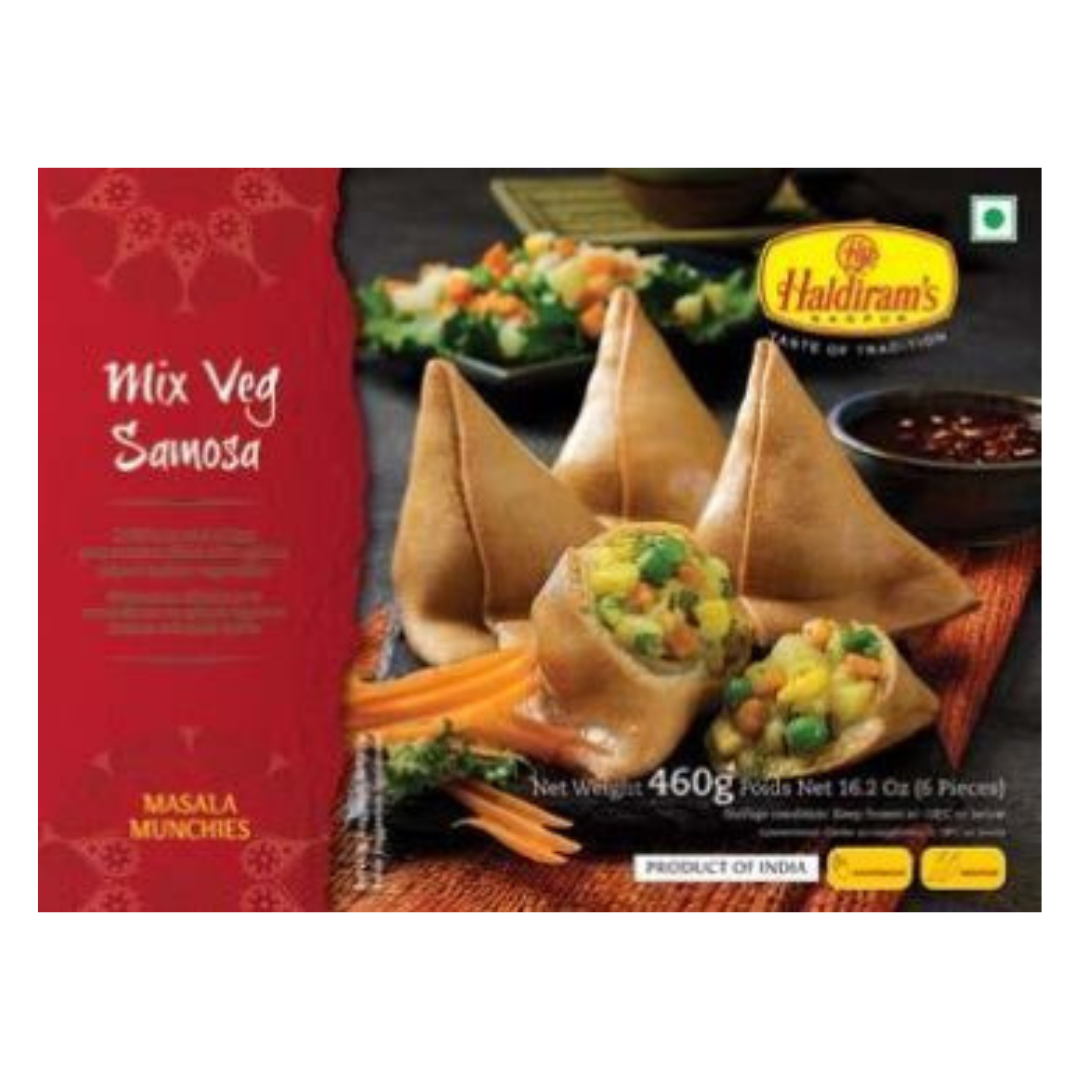 Haldirams Mix Veg Samosa 460g