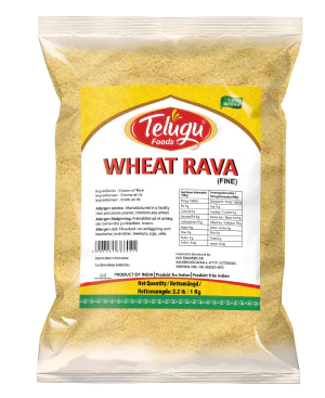 Telugu Roasted Wheat Rava Fine 1 kg