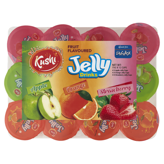 Kushi Jelly Cups 75ml x 12
