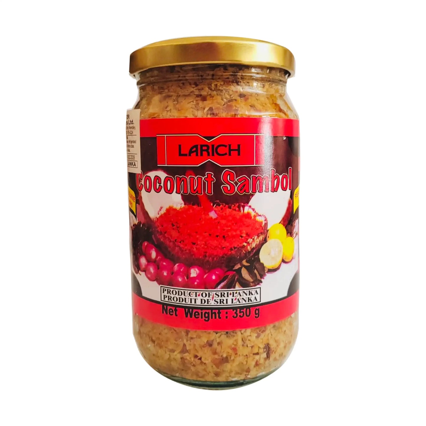 Larich Coconut Red Sambol 350g