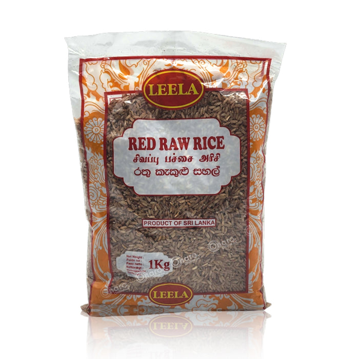 Leela Red Raw Rice 1 Kg