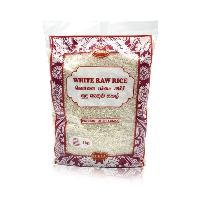 Leela White Raw Rice 1Kg