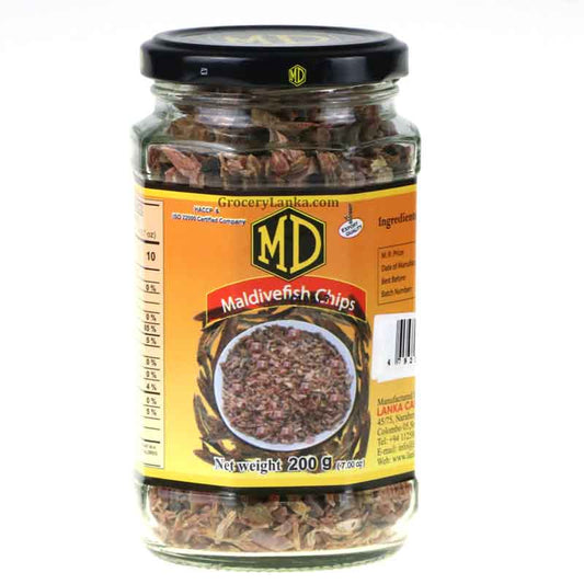 MD MALDIVE FISH CHIPS 200G Bot