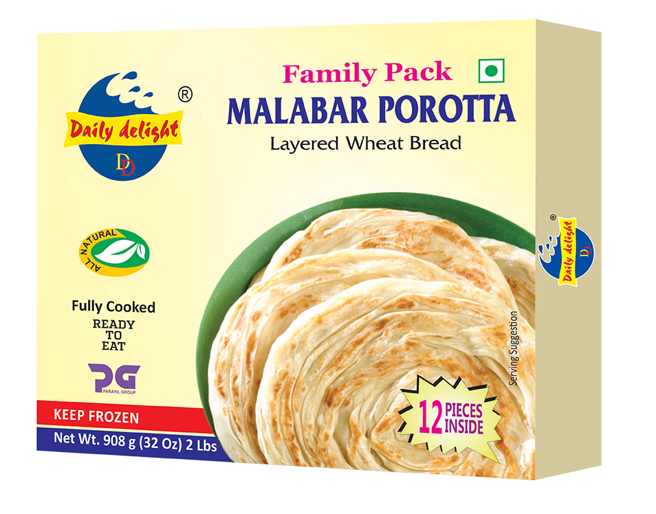 Daily Delight Malabar Porotta 908g
