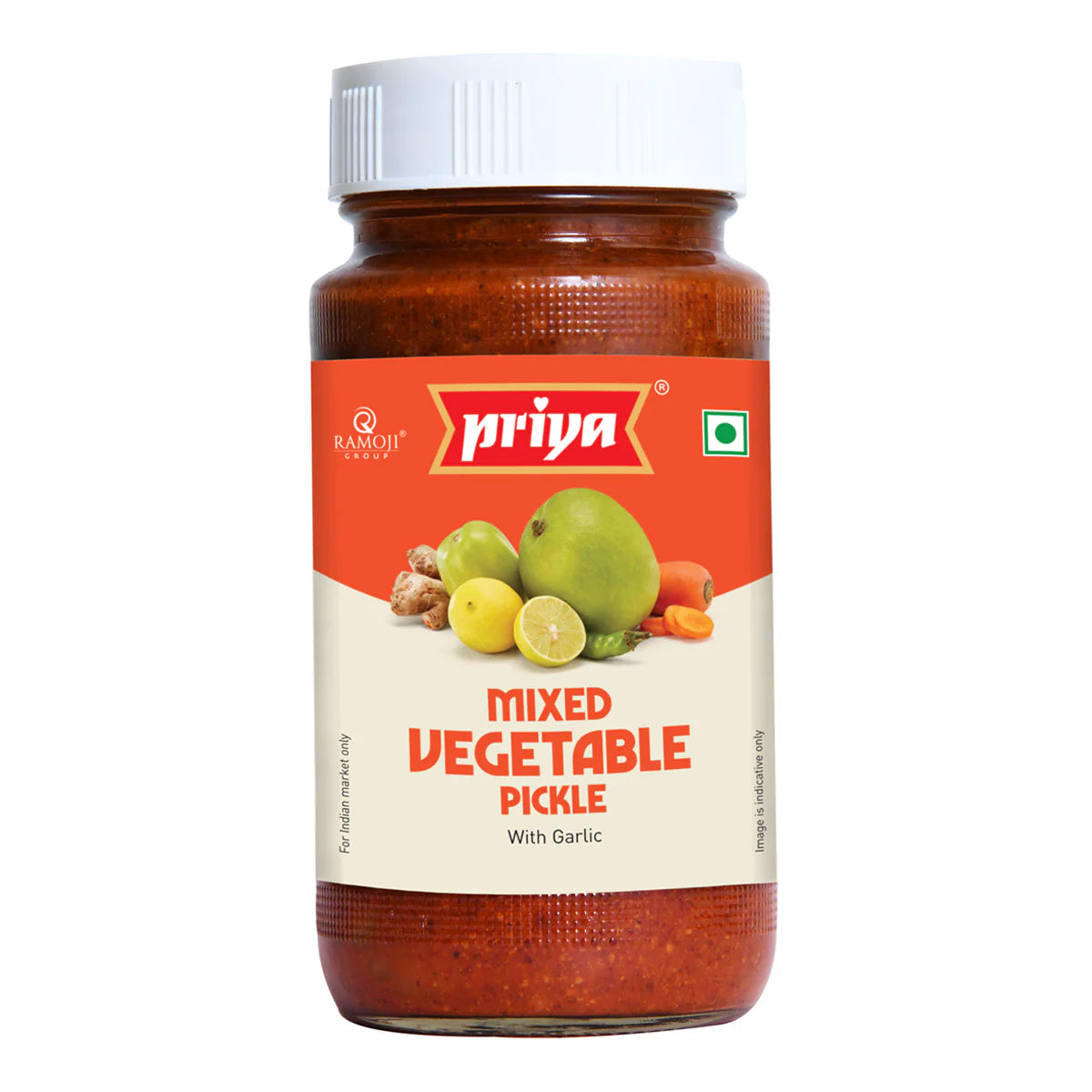 Priya Mixed Vegetable Pickle 300g