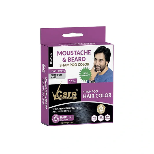 VCare Shampoo Moustach & Bear Black 5ml