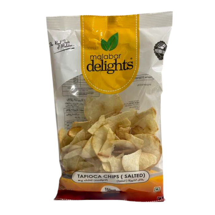 Malabar Delights Tapioca Chips Salt 150g