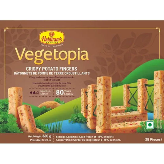 Haldirams Crispy Potato Fingers 360g
