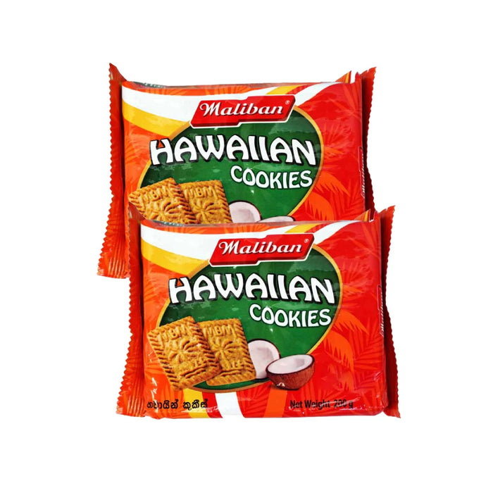 Maliban Hawaiian Cookies 2x200g