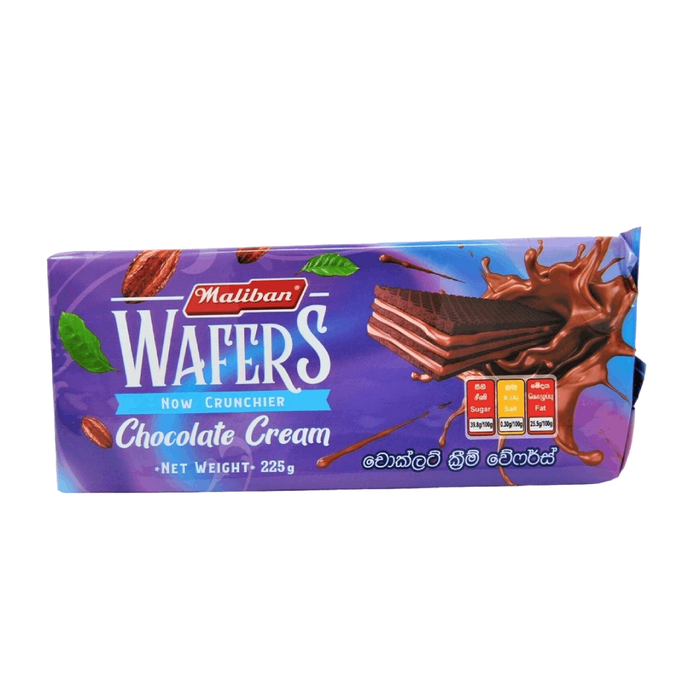 Maliban Wafers Chocolate Cream 225g