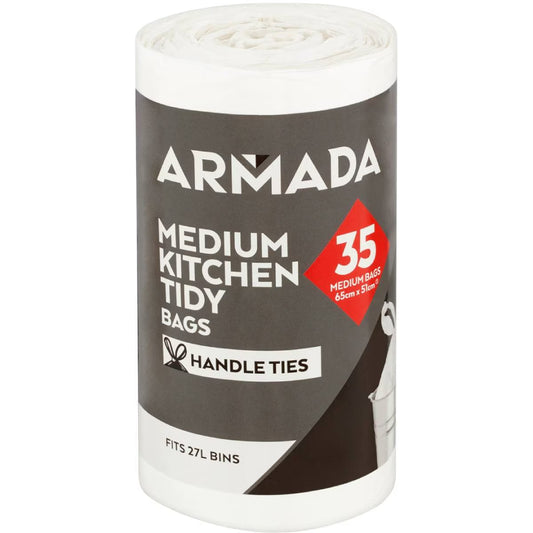 Armada Kitchen Tidy Bags Medium 35 Pack