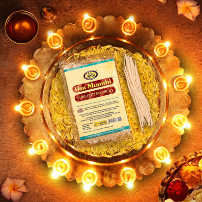 Om Shanthi Cotton Wicks