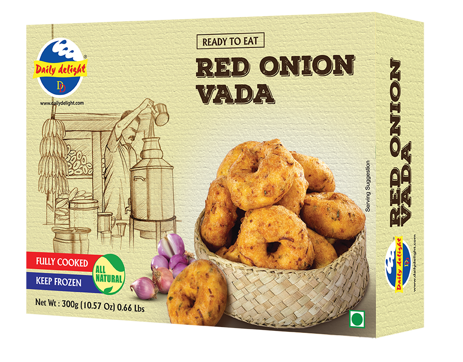 Daily Delight red Onion Vada 300g