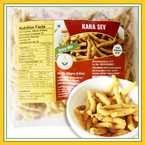 Grand sweets Kara Sev 175g