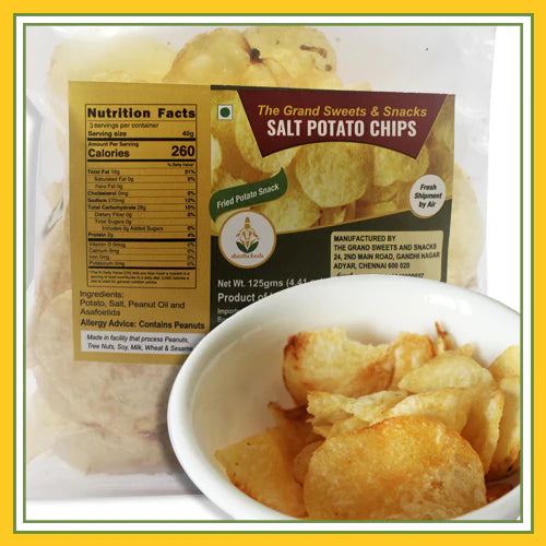 Grand Sweets potato chips