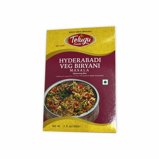 Telugu Hyderabadi Veg Biryani Masala