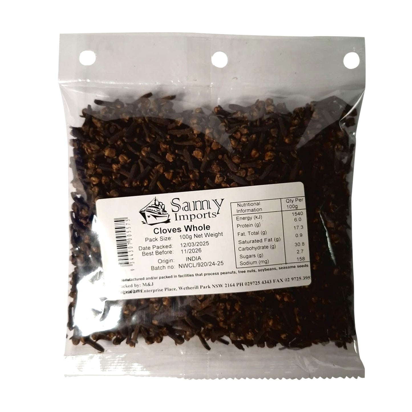 Samy Cloves 100g