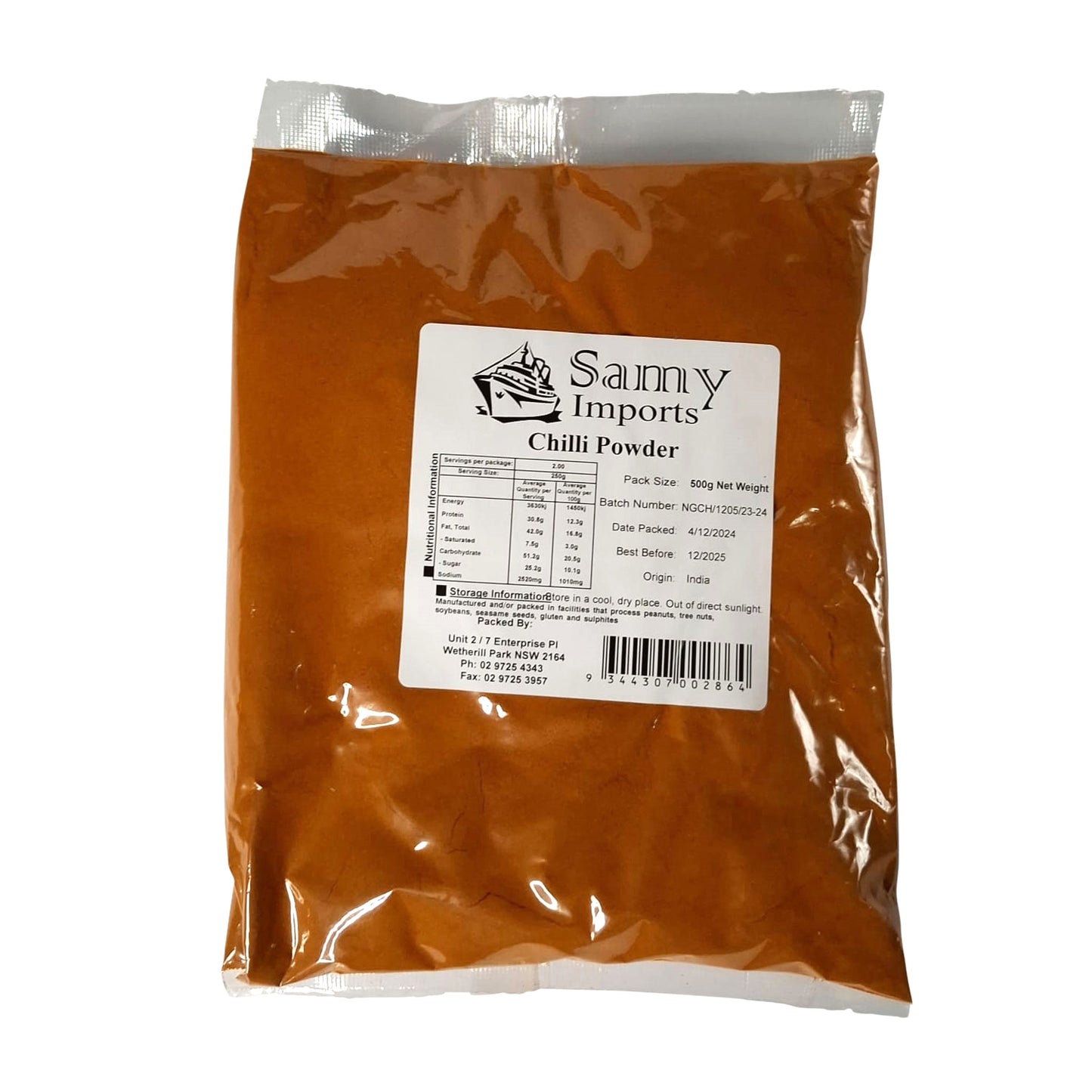 Samy Chilli Powder 500g