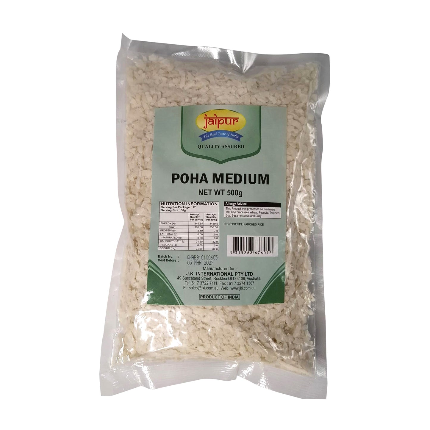 Jaipur Poha Medium 500g