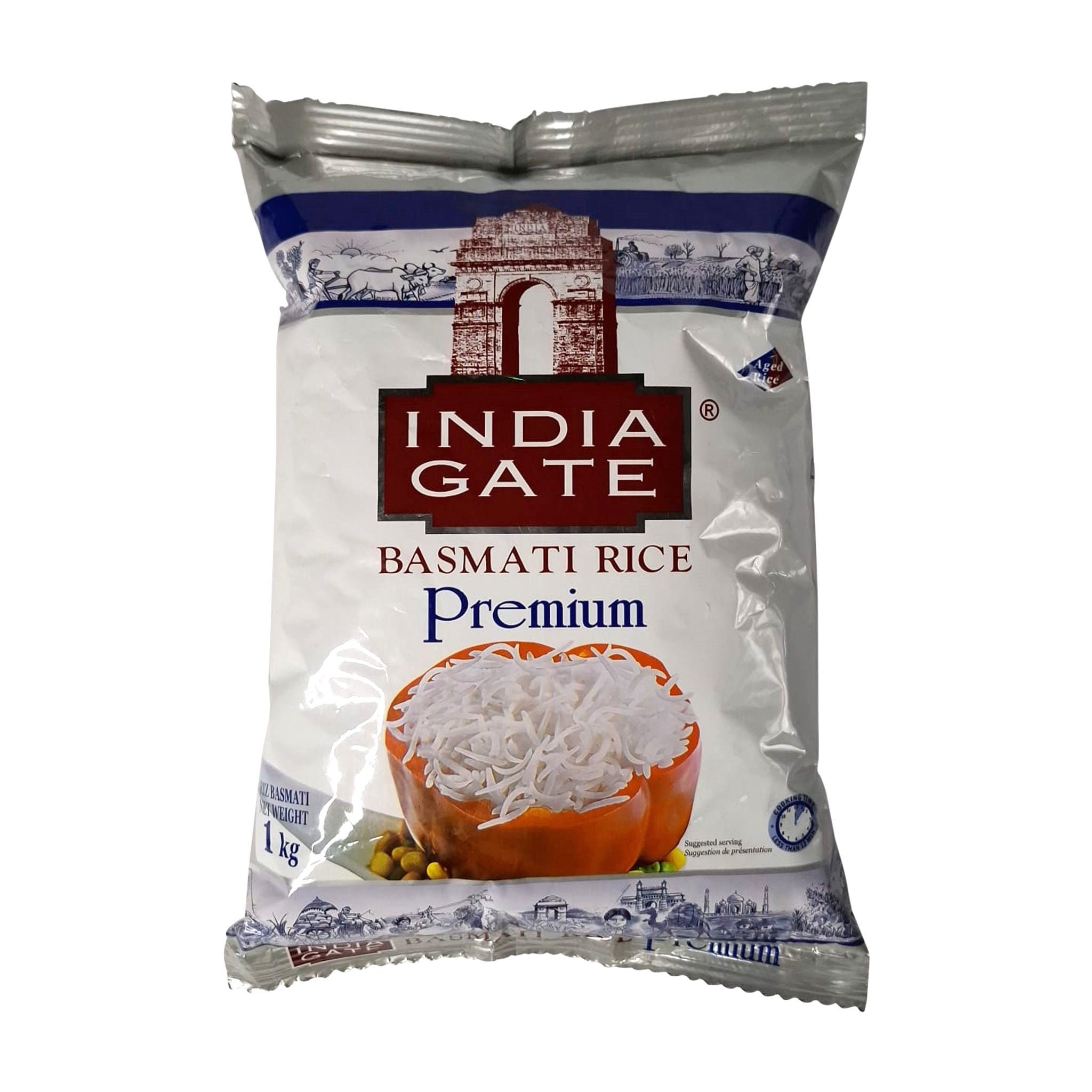 India Gate Premium Basmati Rice 1 kg – Samy Spices