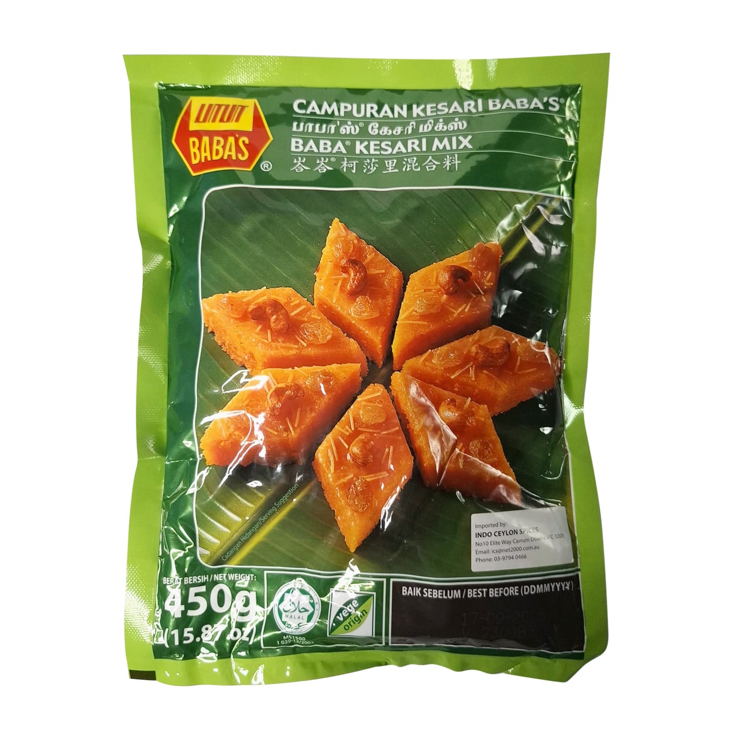 Babas Kesari Mix 450g