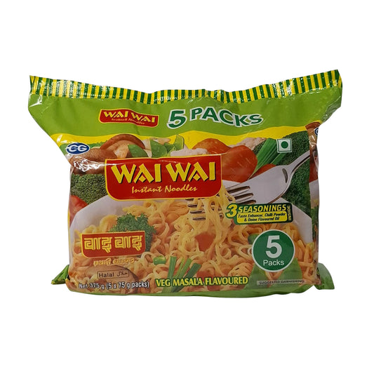 Wai Wai Veg Noodles 375g