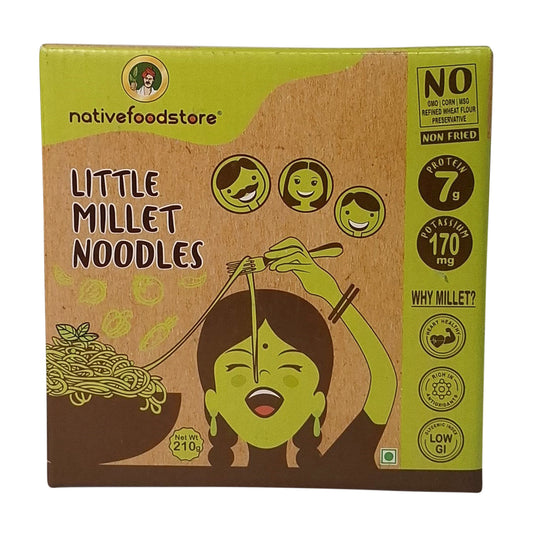 NATIVE FOODS Little Millet Noodles 210g
