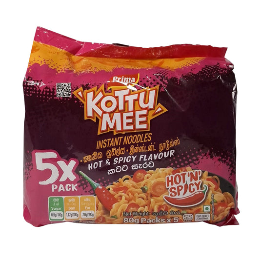 Prima Kottu Mee(Hot & Spicy) 80gx5 pkt