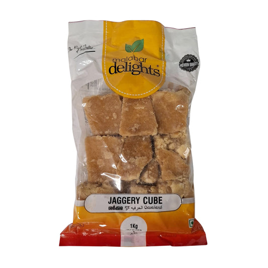 Malabar Delight Jaggery Cubes Pouch 1kg