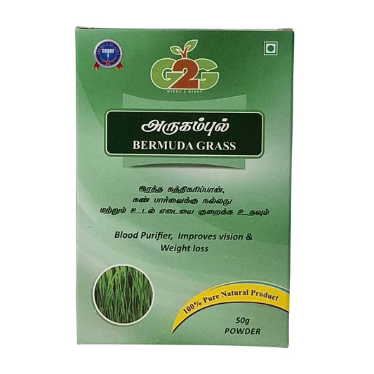 G2G Bermuda Grass Arugampul powder 50g