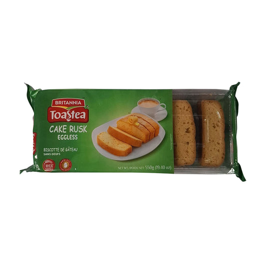 Britannia Toastea Cake Rusk Eggless 550g